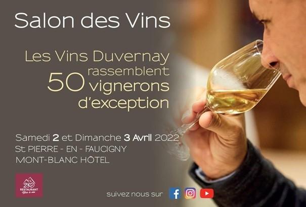 Mas Laval présent au salon des vins Duvernay les 2 et 3 avril 2022